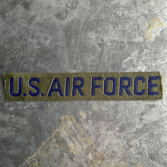 U.S. AIR FORCE ‘olive green’ Tape Patch - Picture 1 of 9